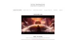 Desktop Screenshot of dessilbasmadjian.com