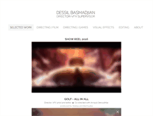 Tablet Screenshot of dessilbasmadjian.com